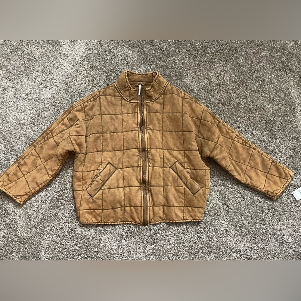 Free People Dolman Quilted Jacket